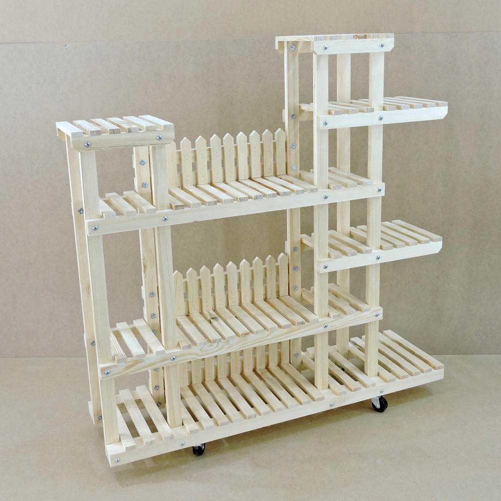 Підставка для квітів "Бемао" з коліщатками бланже Миколаїв - фото 4