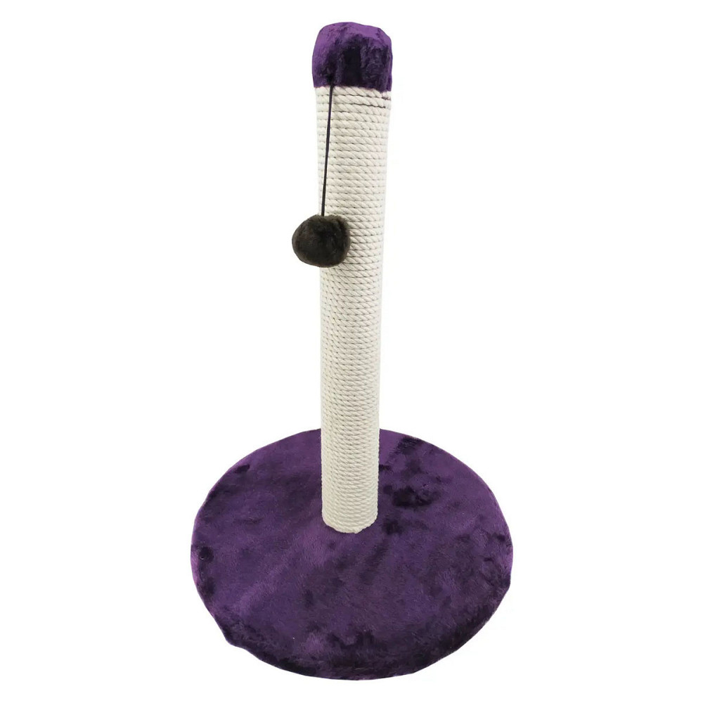 Дряпка Столбик на круглой подставке Хлопковая лента Баклажан Пушистик 50/38 см Киев - изображение 1