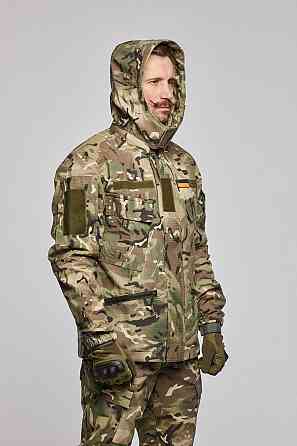 Армійська військова чоловіча куртка мультикам польова тактична демісезонна вітрозахисна водостійка Львів