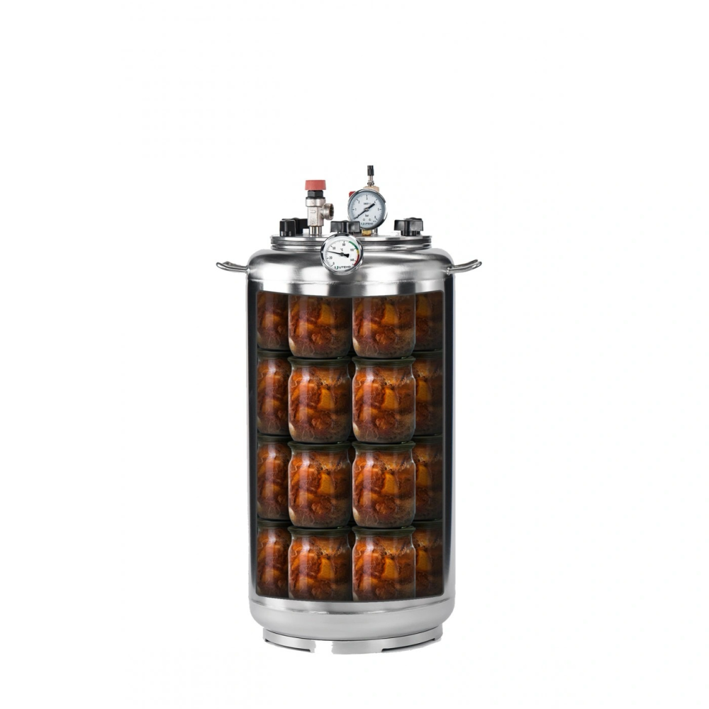 Автоклав бытовой А32 на 32 банки, нержавеющая сталь, домашний для консервирования Киев - изображение 2