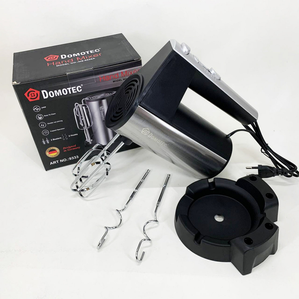 Міксер з високою потужністю DOMOTEC, Міксер ручний кухонний для приготування їжі для крему меду MT-44 Івано-Франківськ - фото 10
