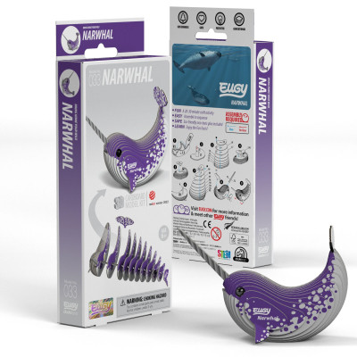 Пазл Eugy 3D Зоопарк Нарвал (XEG-033) Винница - изображение 4