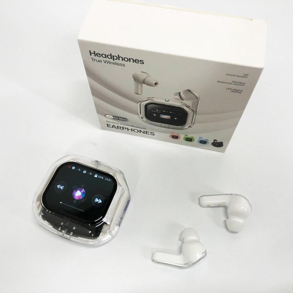 Беспроводные bluetooth наушники airdots TWS, Наушники для спорта с шумоподавлением Сенсорные YV-21 Львов - изображение 8