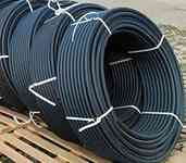 Труба з поліетилену ПЕТ Ворсклапласт д. 75 PN6 черн\сін (100) Харків