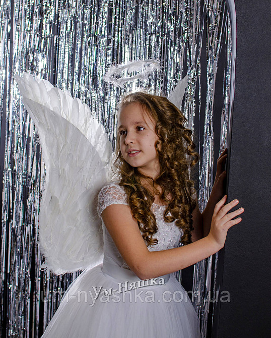 Крылья Ангела Амура гигант 60х70см (белые) Кривой Рог - изображение 1