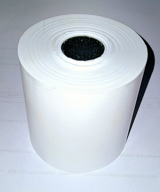 Кассовая лента термо 80 мм 80 метров втулка 25 мм лента термобумага термолента Павлоград - изображение 1