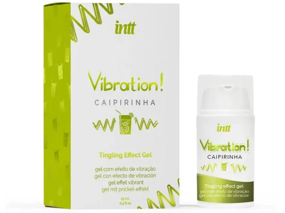 Рідкий вібратор Intt Vibration Caipirinha  (15 мл), густий гель, дуже смачний, діє до 30 хвилин Львов - изображение 1