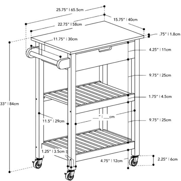 Стіл-візок "Салвані" венге-каррі Миколаїв - фото 2