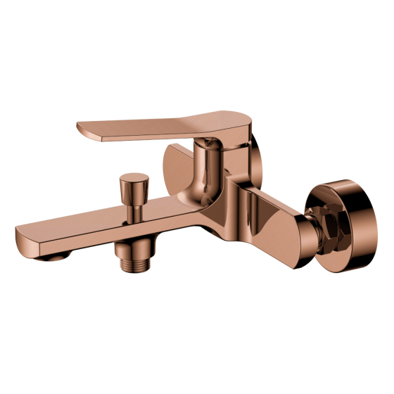 Змішувач для ванни VOLLE SOLO cepillado bronce бронза 1510.031021 Київ