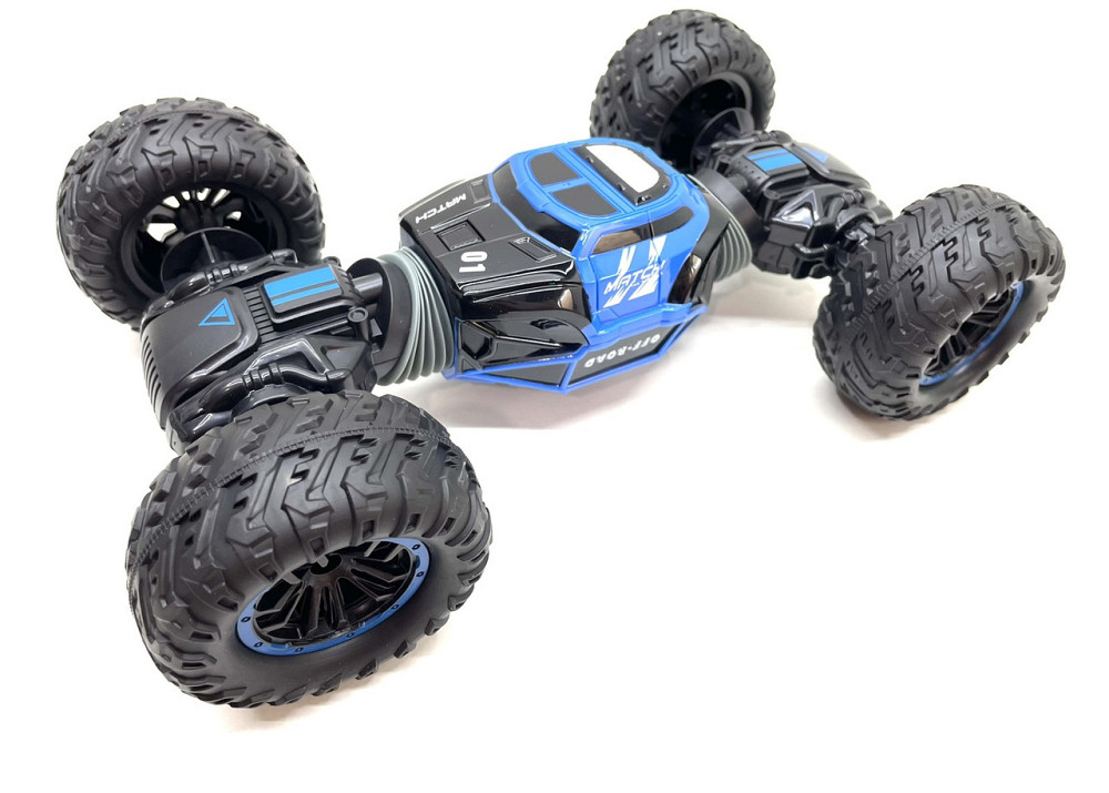 Машина на радіокеруванні Deformation car 1:18 гумові колеса пульт Синій (UD2220A) Чернігів - фото 6