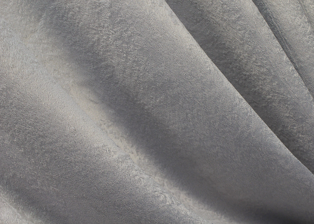Комплект коротких штор VR-Textil Софт № 981ш Светло-серый 130х170 см 2шт (35-0228) Киев - изображение 5