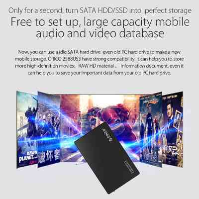 Карман внешний Orico HDD 2588US3-V1-BK-BP (HC380374) Винница
