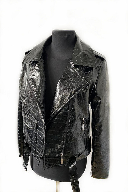 Косуха куртка жіноча з хутром песця Чорнийр 42 Харків - фото 8