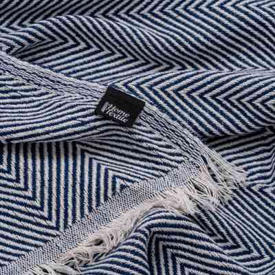 Плед Ardesto Summer 100% хлопок, синий 140х190 см (ART0915SB) Винница