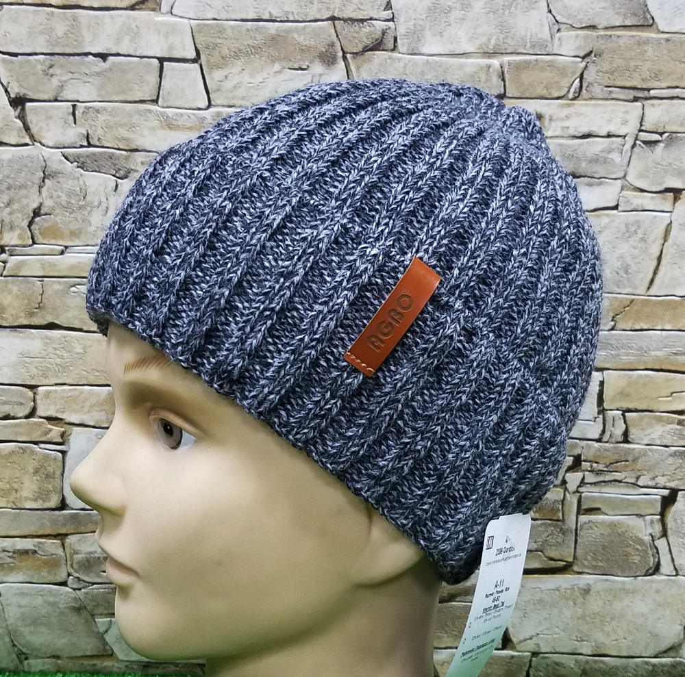 Шапка мужская классика зимняя AGBO Киев - изображение 3