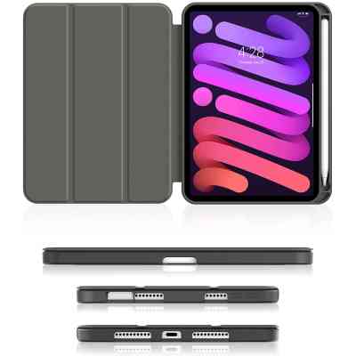 Чохол до планшета BeCover Direct Charge Pen with Apple Pencil Holder iPad Mini 7 2024 Black (712457) Вінниця