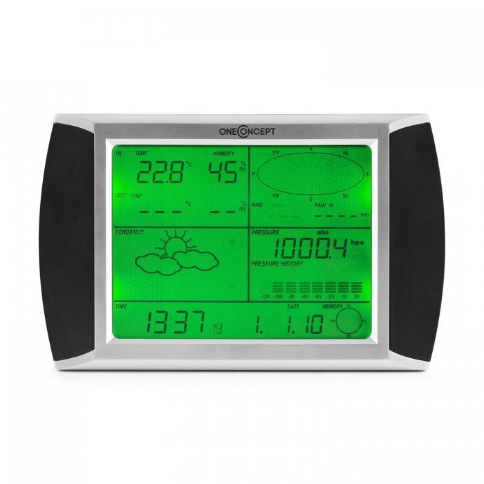 Запчасти !!!!!   Метеостанция OneConcept Beaufort (товар был в использовании) ВНИМАТЕЛЬНО читаем описание! Ровно - изображение 6