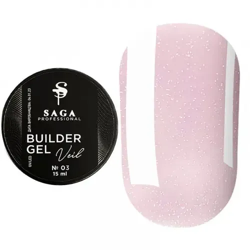 Гель для наращивания Saga Veil Gel 03 Киев - изображение 1