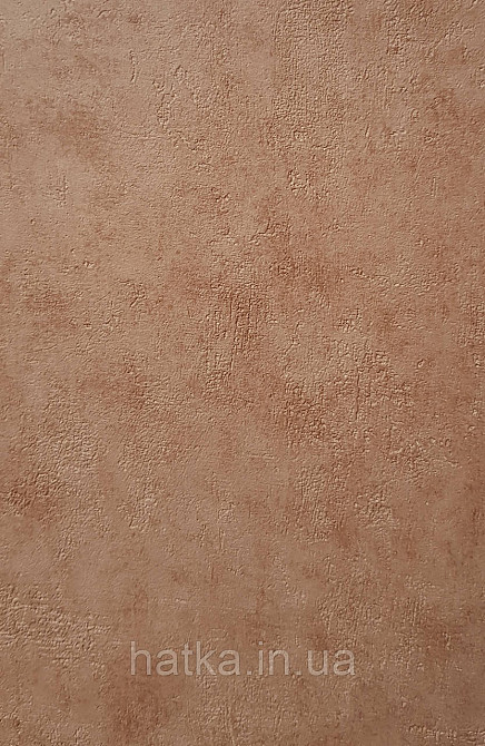 Обои винил на флизелине Caselio 0.53х10 Beton2 под штукатурку под бетон ярко коричневые матовые разные оттенки Киев - изображение 1