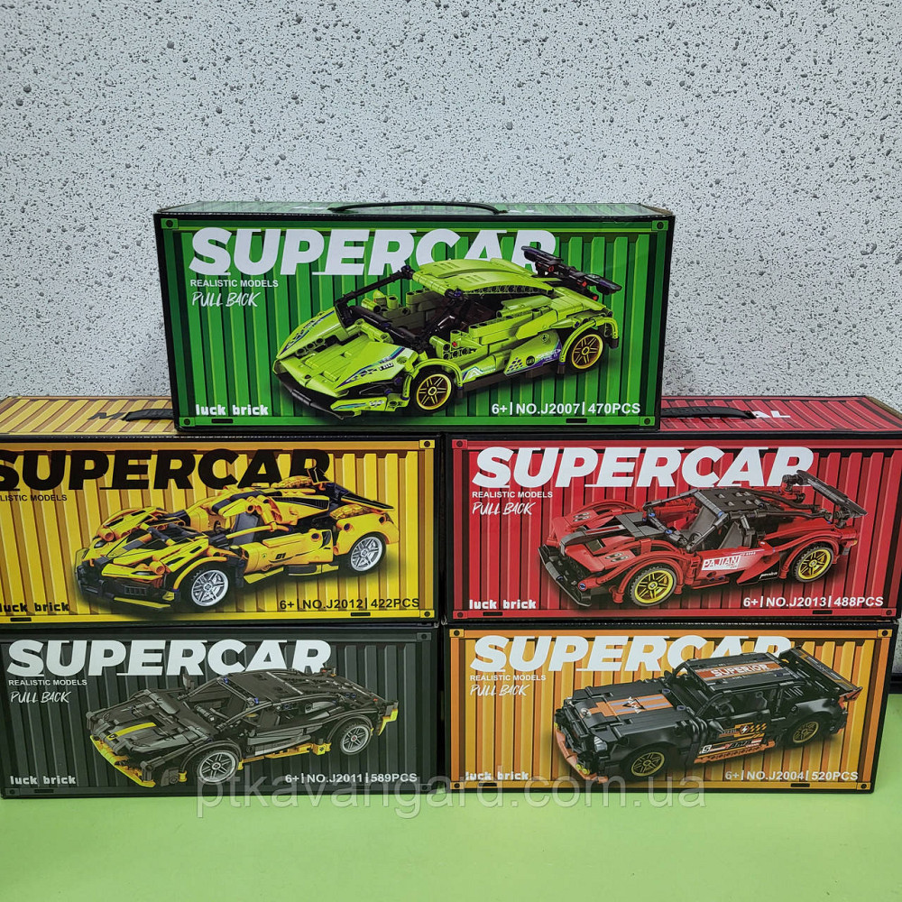 Конструктор машинка Мустанг суперкар в контейнере 520 деталей Technic J 2004 C чёрный Хмельницкий - изображение 4