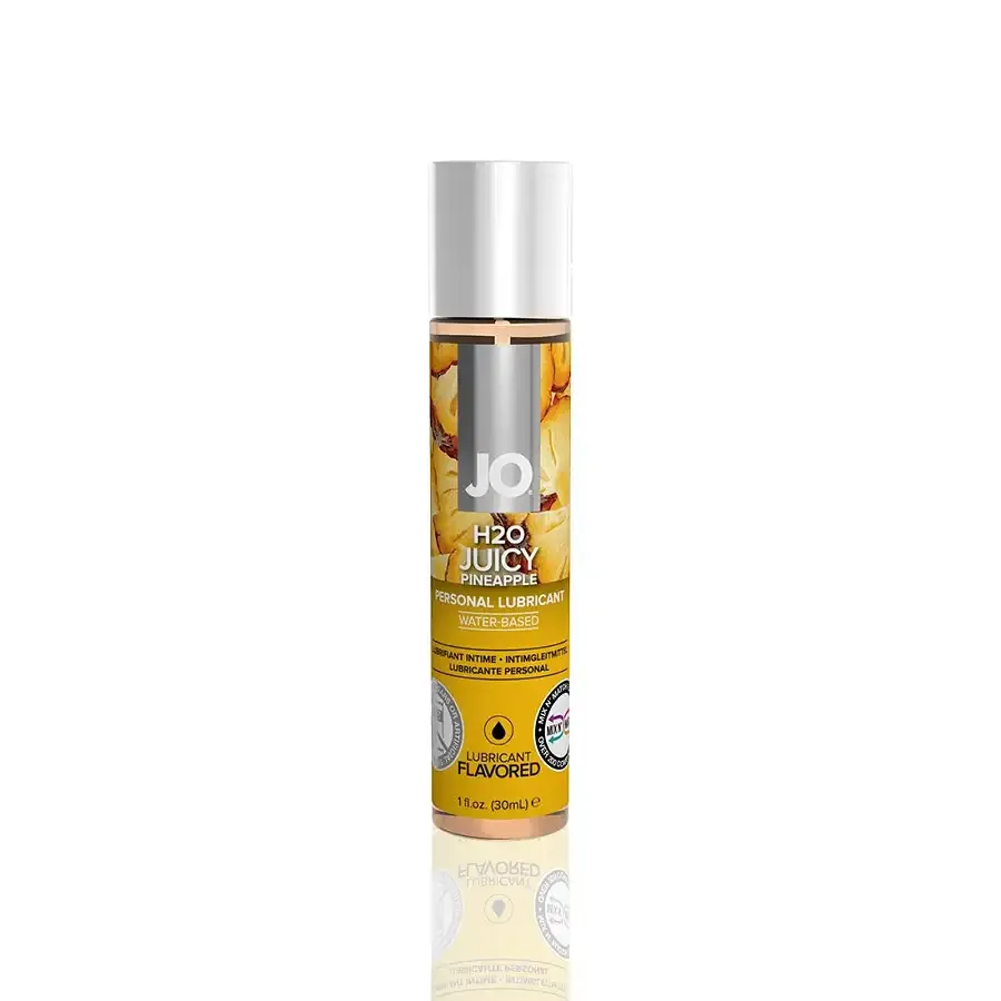 Змазка на водній основі System JO H2O — Juicy Pineapple (30 мл) без цукру, рослинний гліцерин Львів - фото 1