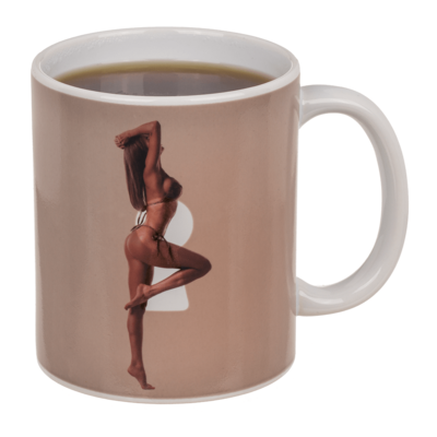 Чашка з термоефектом Stoneware Mug Stripper Girl, 300 мл Sex Aura Київ - фото 3