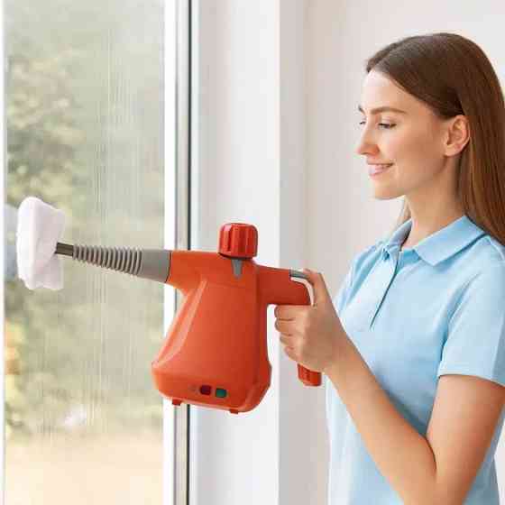 Пароочиститель для уборки Domotec MS-1372 1000Вт резервуар на 350мл HM-25 Львов