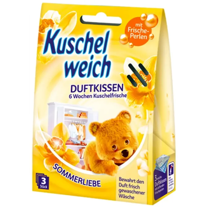 Ароматизатор у гардероб Kuschel Weich 3 шт Ваніль Львів - фото 1