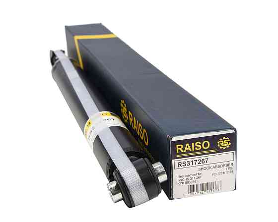 Амортизатор задній Raiso (Швеція) Mercedes E-Class w212, Мерседес Е-Клас в212 09- #RS317267 UAKDAOK22 Ковель