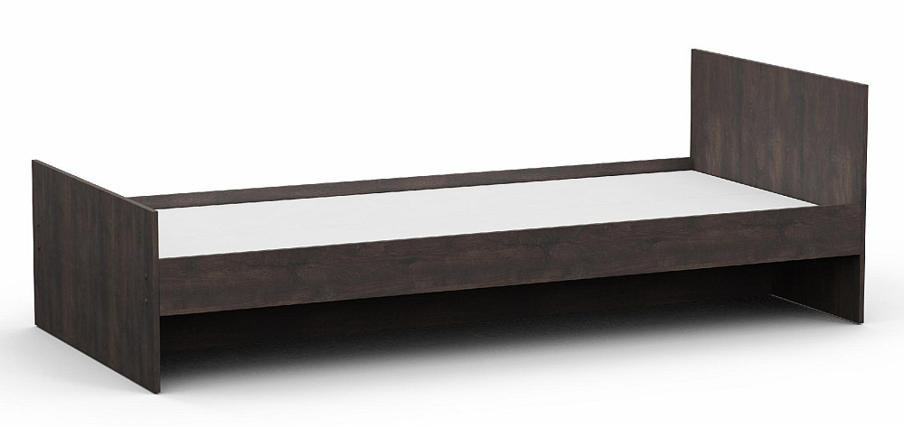 Ліжко односпальне L-12, Дуб Конкордія, 2032х932х650 Львів - фото 1