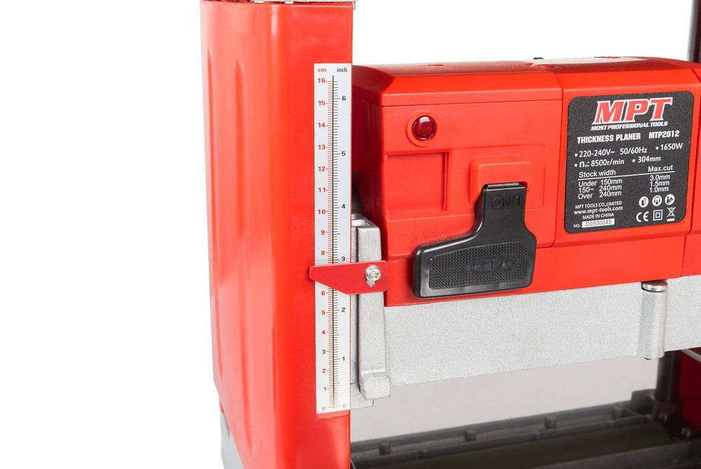 MPT Верстат рейсмусовий для дерева MPT 1650 Вт 8500 об/хв 304 мм Киев - изображение 9