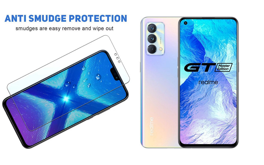 Защитное стекло NeoGlass для Realme GT Master Edition – ультрапрозрачное и устойчивое Киев - изображение 3