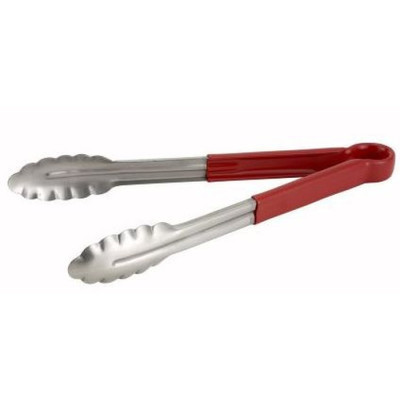 Щипці кухонні Winco UT-12HP-R 30 см Red (59816) Вінниця - фото 1