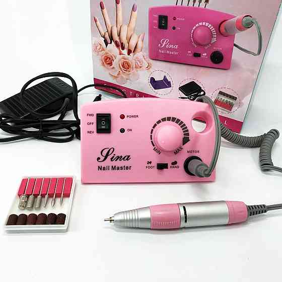 Манікюрна машинка для зняття лаку DM-211 Фрезер для манікюру професійний фрезер педикюру NZ-45 Івано-Франківськ