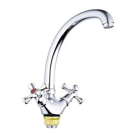 Змішувач для кухні ZERIX TМB-A827, ручки крест Харків