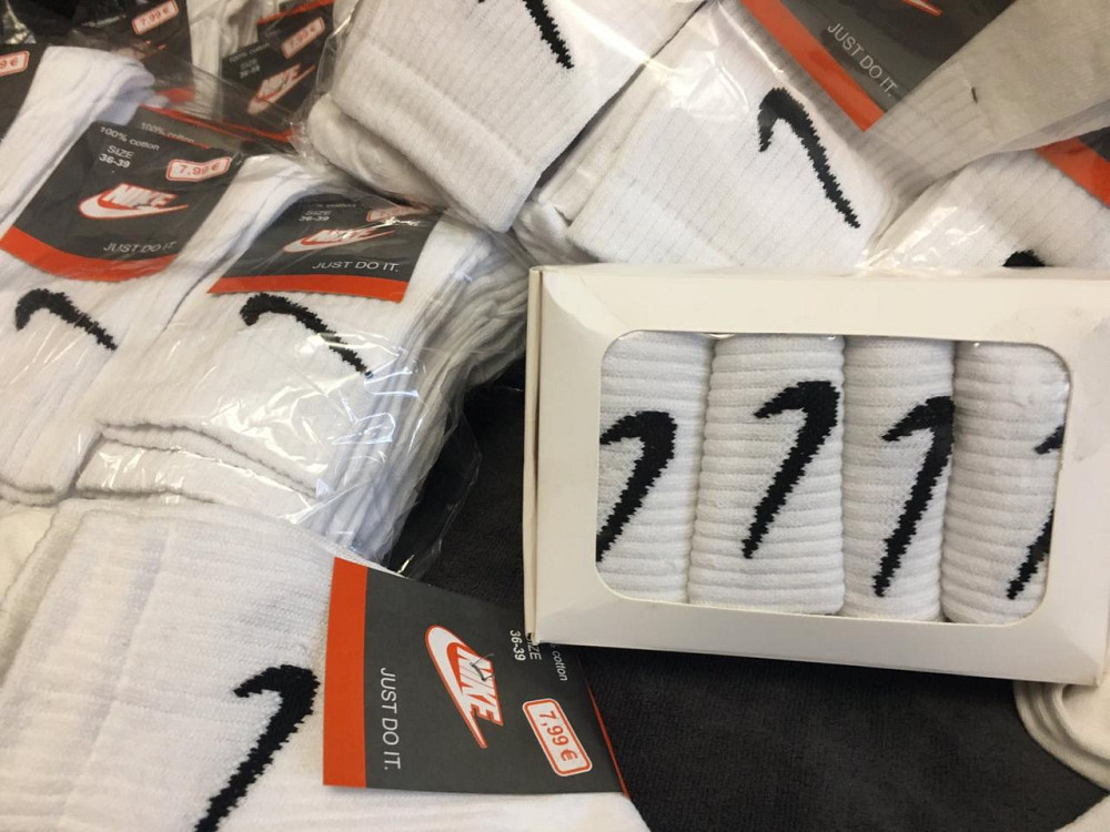 🔥 Оригінальні чоловічі та жіночі шкарпетки Nike – 100% бавовна набор 15 шт Киев - изображение 7