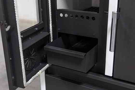 Піч-кухня на дровах Hosseven Lotus Classic з духовкою та варильною поверхнею 12 кВт до 80 м2 опалювально-варильна піч Туреччина Київ