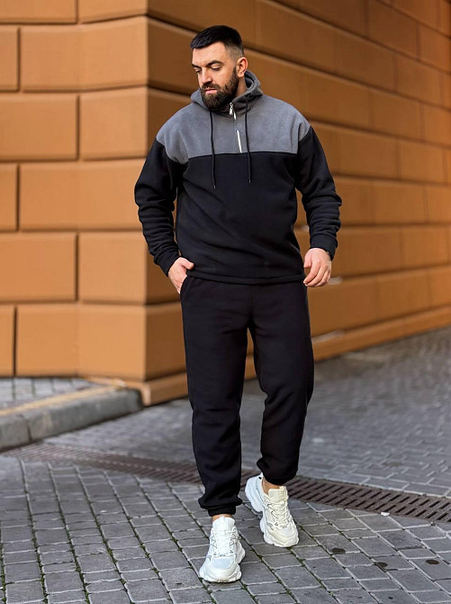 Мужской теплый костюм (двухцветный) Одесса - изображение 4