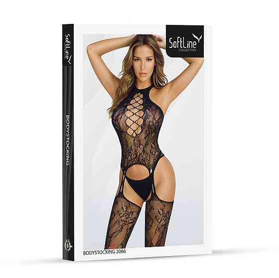 Бодістокінг - Bodystocking 2066, black - One Size Sex Aura Київ