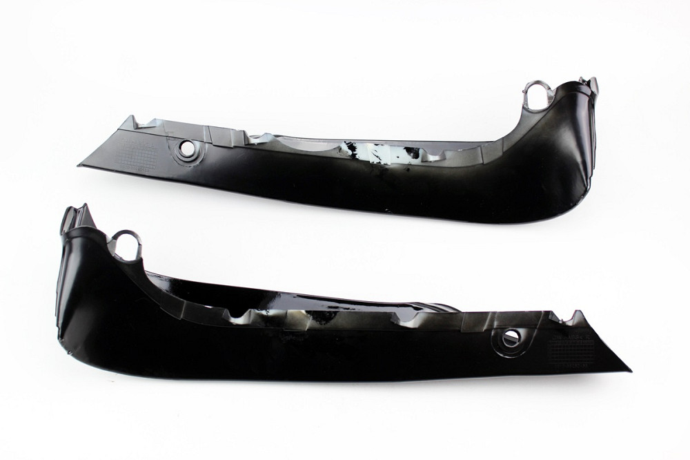 пластик - захисту ніг правий+лівий к-кт, ЧОРНИЙ Київ - фото 2