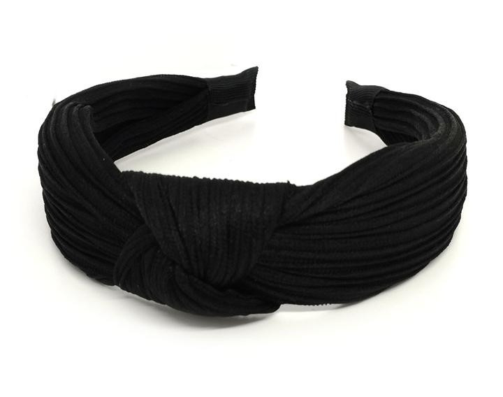 Обруч чалма чорний широкий Київ - фото 1