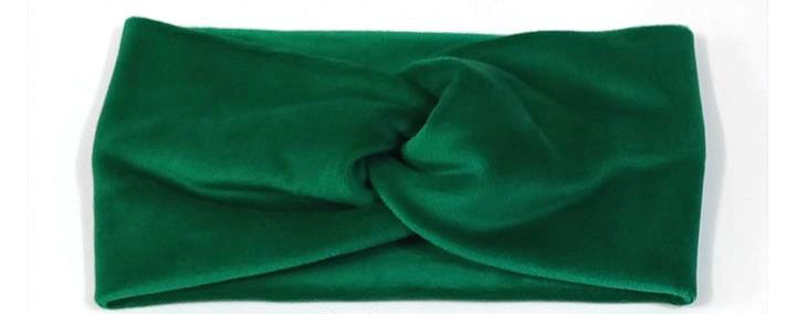 Повязка для волос зеленая детская Киев - изображение 1