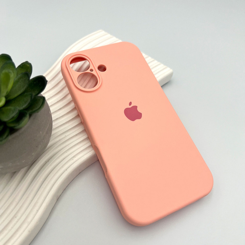 Чохол для смартфона Silicone Full Case AA Camera Protect for Apple iPhone 17 37,Grapefruit Київ - фото 4
