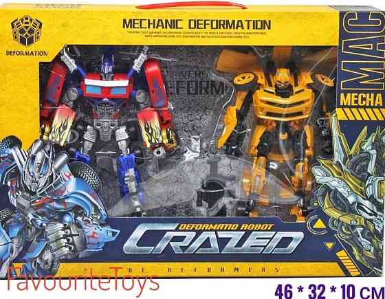 Герои - трансформеры «Бамблби» и «Оптимус Прайм» Киев