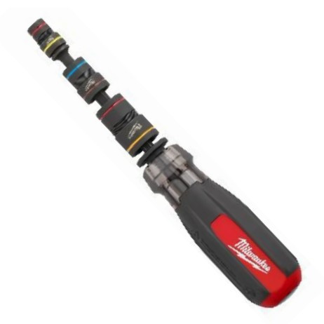 Ключ-викрутка магнітна ShW MILWAUKEE 6 в 1 Impact Multi-Nut Driver Одеса - фото 2