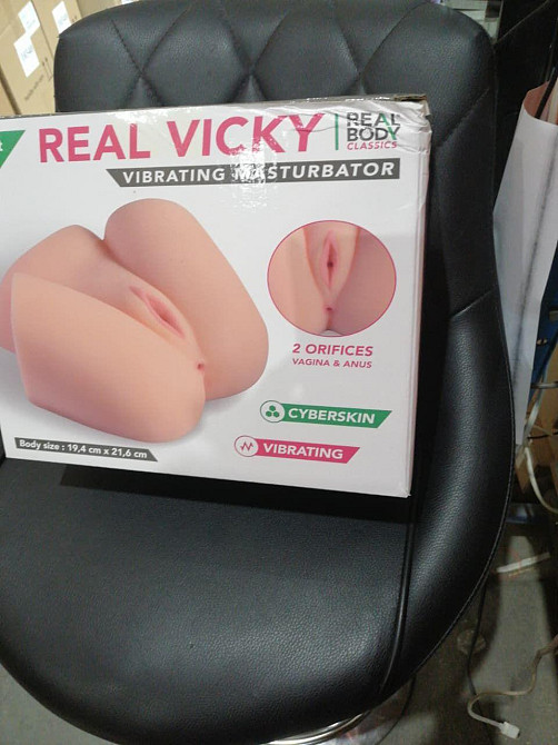 Мастурбатор Real Body — Real Vicky (мятая упаковка!!!) Sex Aura Киев - изображение 2