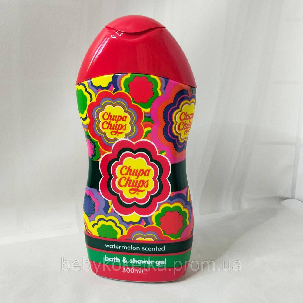 Гель для душу з ароматом кавуна Chupa Chups Watermelon scented 300мл. Львів - фото 1