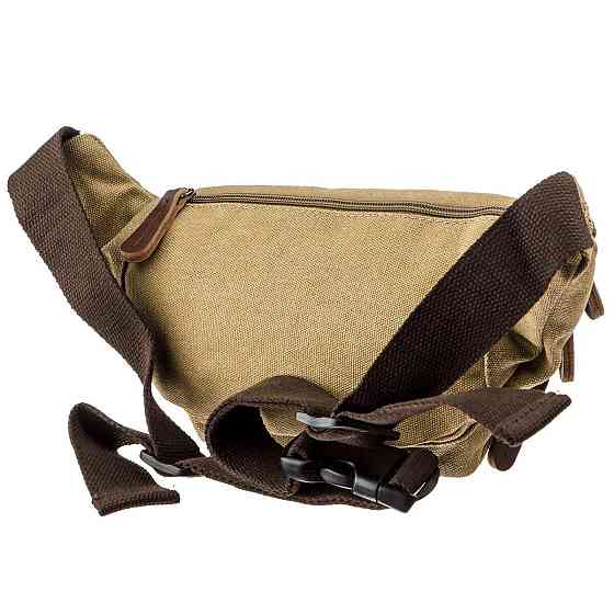 Сумка поясная текстильная Vintage 20175 Хаки Киев