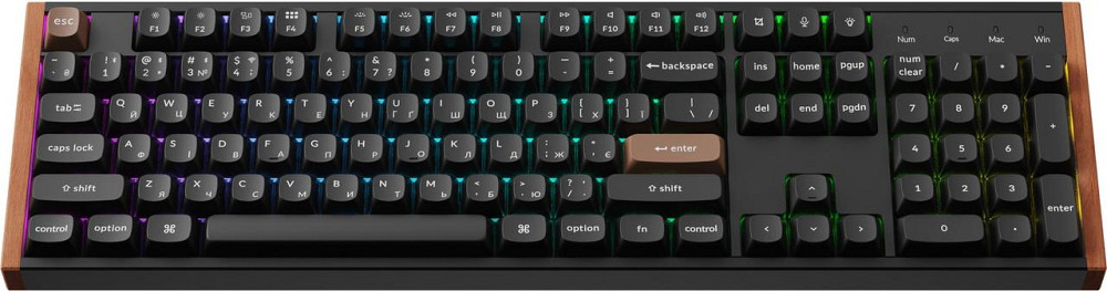 Клавіатура бездротова Keychron K10 HE Magnetic Switch Black RGB (K10H-F1-UA) ( 25833 ) Харьков - изображение 2