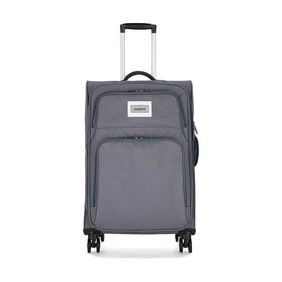 Bagland Валіза Bagland Валенсія середня 63 л. сірий (003796624) Коломыя